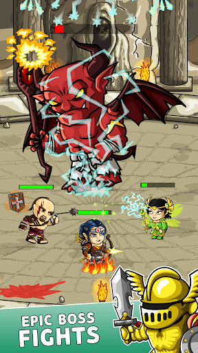 Android application Demon Heroes: IDLE Slayer screenshort