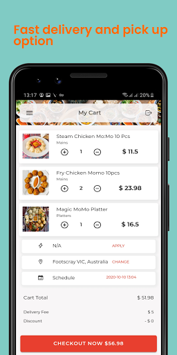 Magic Momo Kafe - Food Deliver