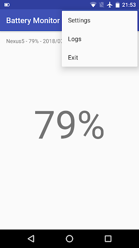 Battery Monitor Screen 2