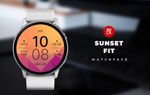 Sunset Fit Watch Face