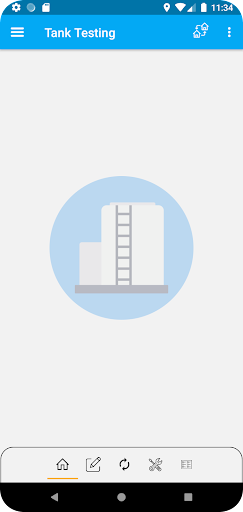 Android application Tank Testing screenshort