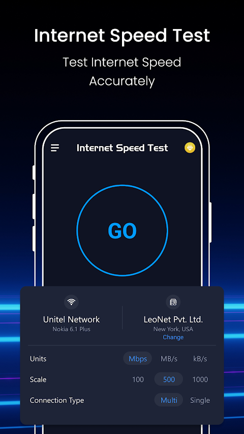 Internet Speed Test-4G 5G Wifiのおすすめ画像1