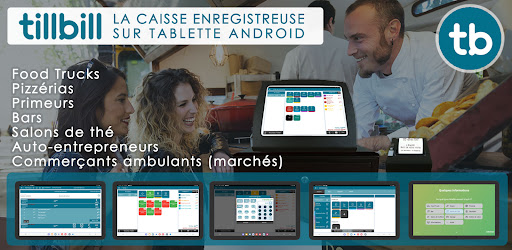 Android application TillBill Caisse Enregistreuse screenshort