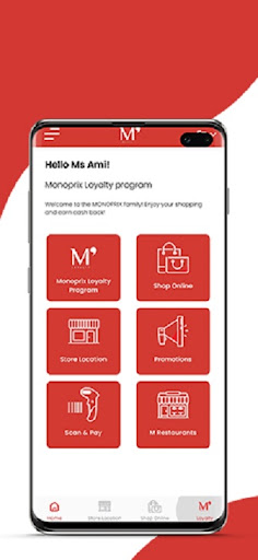 Android application Monoprix Qatar – M’ Loyalty screenshort