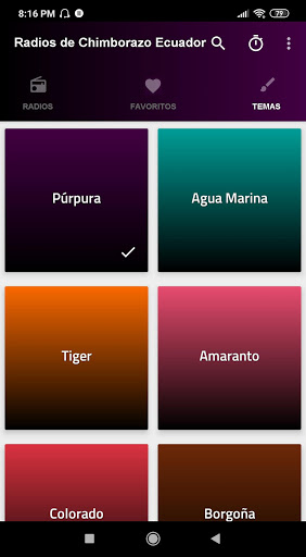 Radios de Chimborazo Ecuador