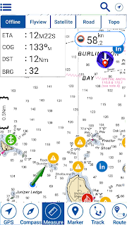 Castaic Lake CA Offline Charts