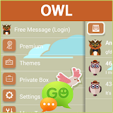 GO SMS Owl icon