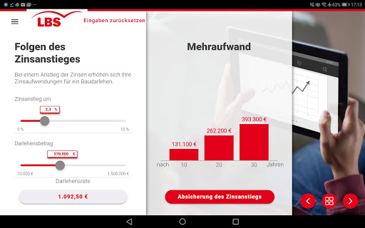 Android application LBS Beraterapp screenshort