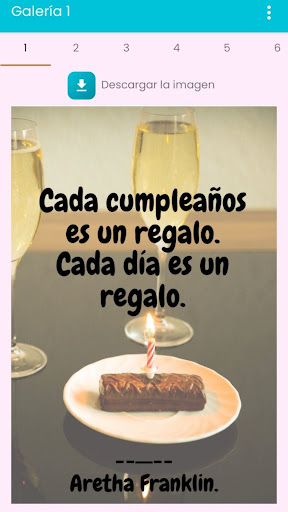 Frases de Feliz Cumpleaños. Screen 2