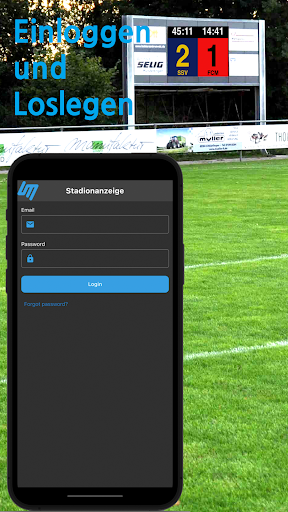 Ultimess Stadionanzeige Screenshot