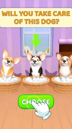 Game screenshot ZenCorgi: 犬お世話ゲームとおしゃべりペット hack