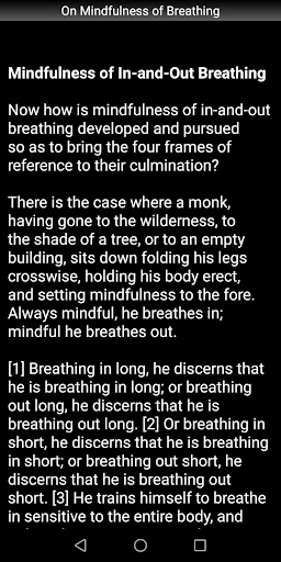 On Mindfulness of Breathing Screen 3