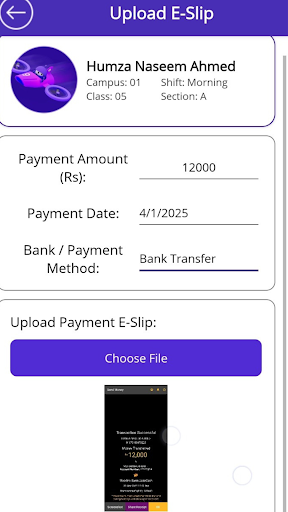 ESMIS - Parents Portal