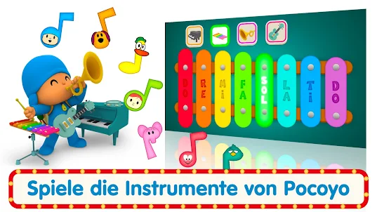 Pocoyo Piano für Kinder