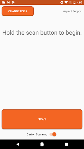 Android application AspectPL Barcode Scanner Go screenshort