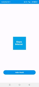 Share Internet via Bluetooth