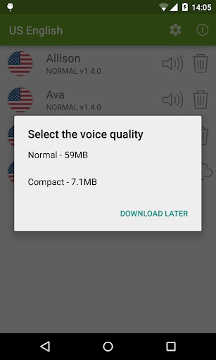 App screenshot