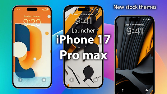 iPhone 17 Pro Max Launcher