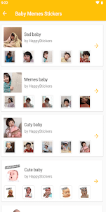 Baby Memes Stickers