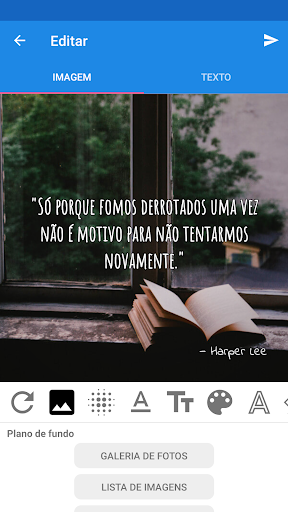 Android application Citações de Livros e Autores screenshort