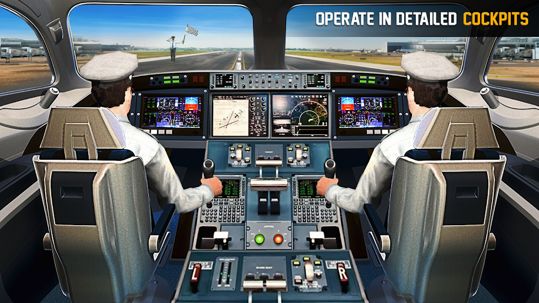 Flight Simulator: Plane Games v3.7.9 APK + Mod [Unlimited money] for Android