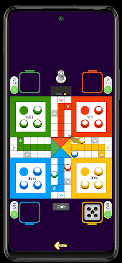Ludo black : glow ludo offline Screen 2