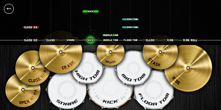 #4. Magic Drums (Android) By: JTeik