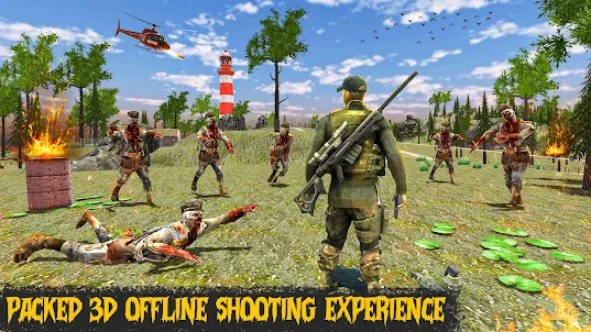 FPS Shooting Zombie games