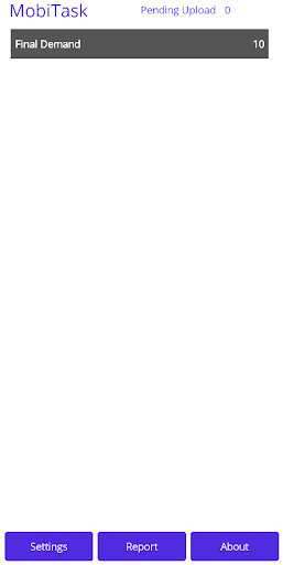 Android application MobiTask screenshort