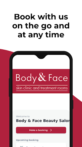 Android application Body & Face Beauty Salon screenshort