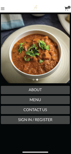 Android application Amesbury Tandoori screenshort