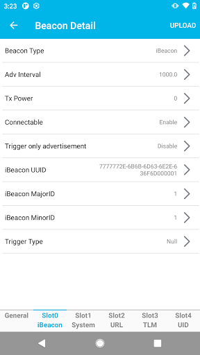 KBeaconPro Screen 3
