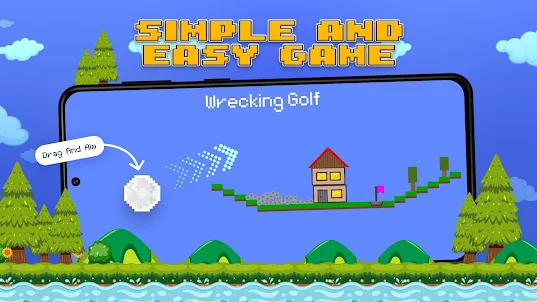 Wrecking Golf - 2D Pixel Golf