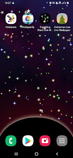 Twinkling Stars Live Wallpaper