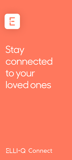 Android application ElliQ Connect screenshort