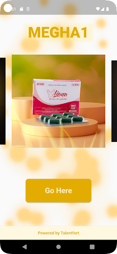 Android application Megha1 screenshort