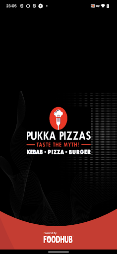 Android application Pukka Pizzas screenshort