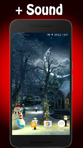 Christmas Live Wallpaper Screen 3