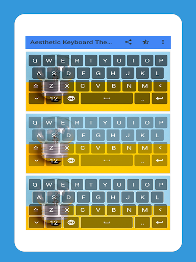 Aesthetic Keyboard Theme