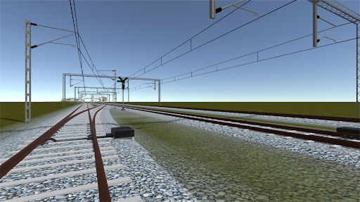 Android application Indian Train Crossing 3D screenshort