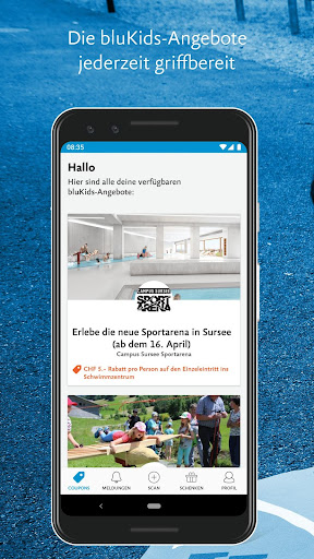 Android application LUKB bluKids screenshort