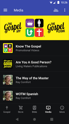 The Gospel App Screen 2