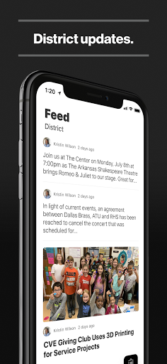 Prairie City School District Screen 2