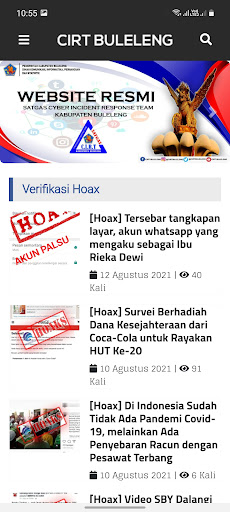 CIRT Buleleng Screen 2