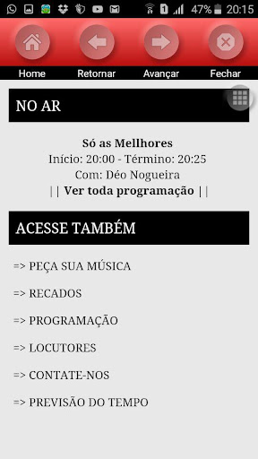 Rádio Novas Canções Screen 3