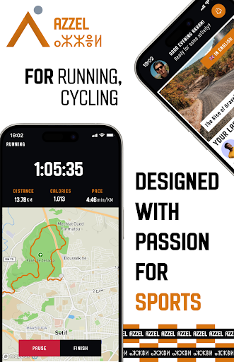 Azzel - Run & Bike Screenshot 3 - AppWisp.com