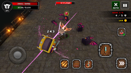 Pixel Blade M MOD APK (Unlimited Money/Keys, God Mode) 5