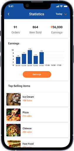 Android application Horeka Vendor screenshort