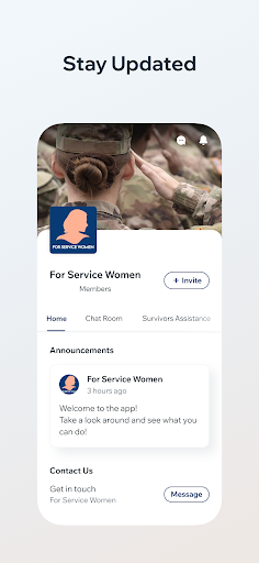 For Service Women Screen 3