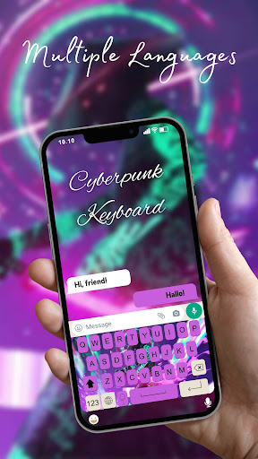 Cyberpunk Keyboard Theme